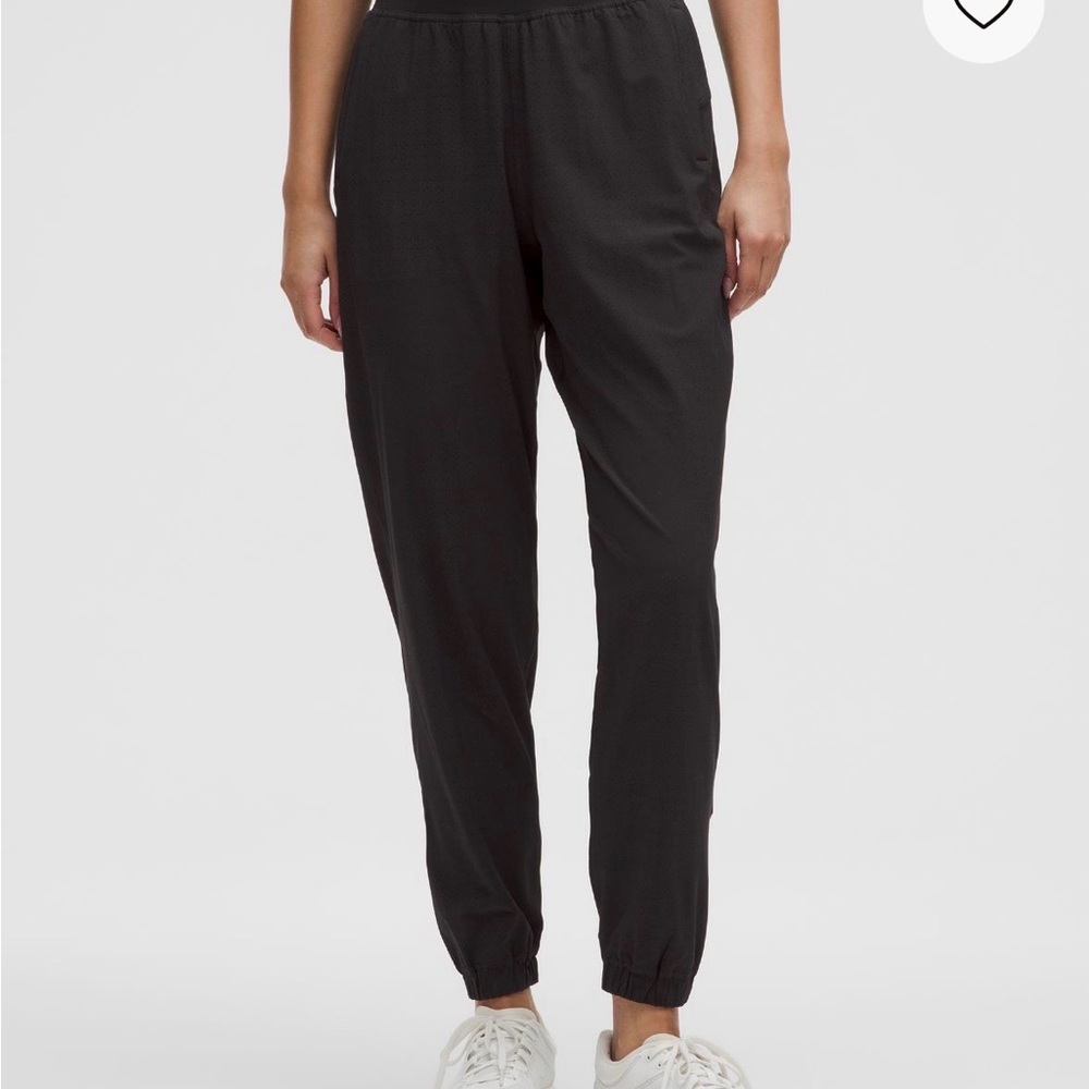 Lululemon Adapted State Perforated High-rise Joggers